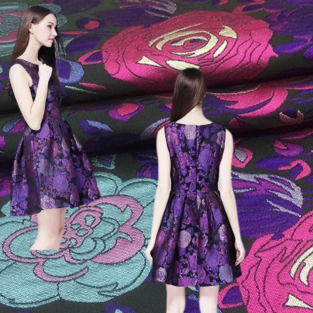 Yarn Dyed Brocade Jacquard Fabric Flower Dress Children's Suit Fashion Cloth Design for Sewing Wholesale Material By The Meter
Yarn Dyed Brocade Jacquard Fabric Flower Dress Children's Suit Fashion Cloth Design for Sewing Wholesale Material By The Meter