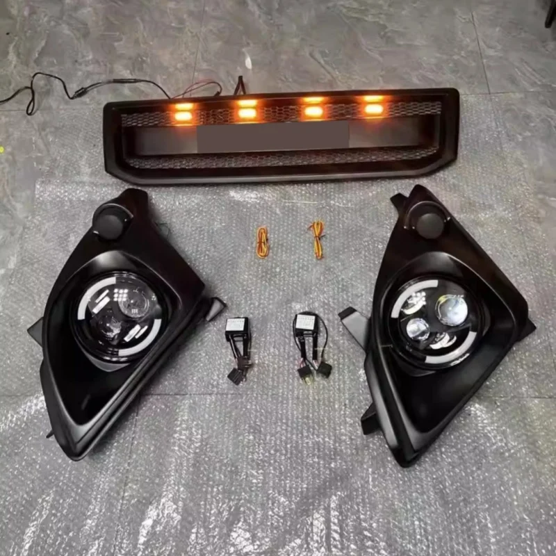Car Headlight Dual lens Headlamp Grill for Toyota Prado LC120 2003-2009 Modified Net with Lamp Front Light
Car Headlight Dual lens Headlamp Grill for Toyota Prado LC120 2003-2009 Modified Net with Lamp Front Light