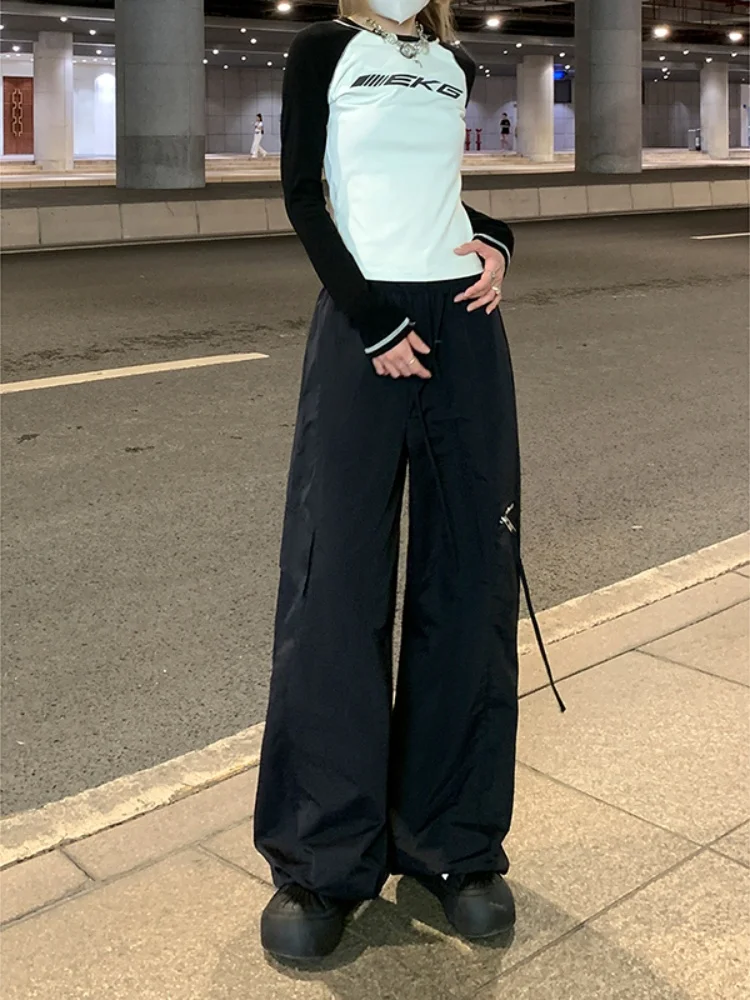 Мужские рабочие брюки American Sle: весенние, тонкие, свободные, в стиле парашютиста, с широкими штанинами, длинные, повседневные, прямые брюки
Мужские рабочие брюки American Sle: весенние, тонкие, свободные, в стиле парашютиста, с широкими штанинами, длинные, повседневные, прямые брюки