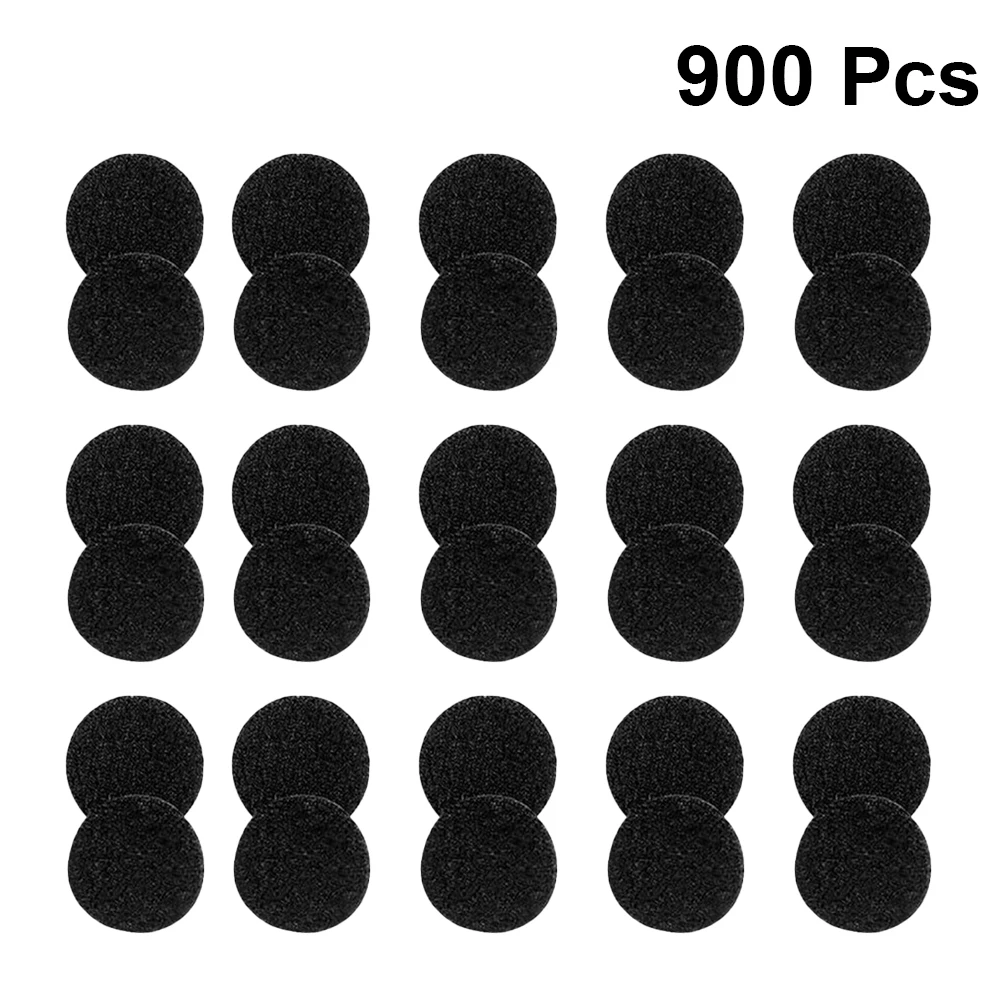 900 Pcs Self Adhesive Hook Loop Tape Dots Round Stickers Mounting Black Indoor Outdoor Smooth Surfaces Wallboard Glass
900 Pcs Self Adhesive Hook Loop Tape Dots Round Stickers Mounting Black Indoor Outdoor Smooth Surfaces Wallboard Glass