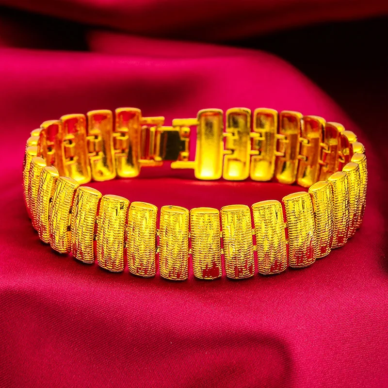 24K Gold Watch Buckle Bracelet | AU999 Pure Gold, sleek square buckle on delicate chain, shiny finish, versatile for daily wear
24K Gold Watch Buckle Bracelet | AU999 Pure Gold, sleek square buckle on delicate chain, shiny finish, versatile for daily wear