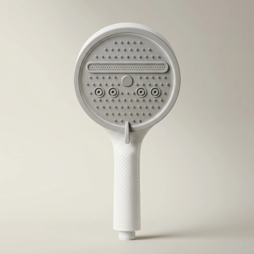 Shower Head Handheld Cream Style Water Saving High-Pressure Showerhead with 12cm Panel for Home Hotel Use
Shower Head Handheld Cream Style Water Saving High-Pressure Showerhead with 12cm Panel for Home Hotel Use