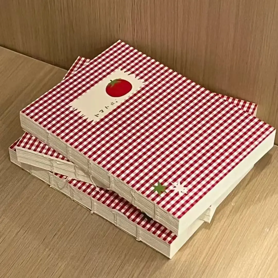 Korean Tomato Plaid High-value Blank Mini Notebook Niche Student Handbook Diary
Korean Tomato Plaid High-value Blank Mini Notebook Niche Student Handbook Diary