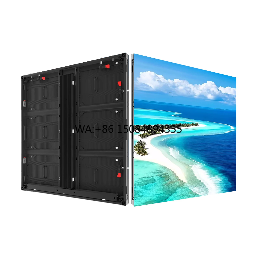 Hot Outdoor P4 LED Display Cabinet 960x960mm Aluminum Profile Energy-Saving for Smart City Projects
Hot Outdoor P4 LED Display Cabinet 960x960mm Aluminum Profile Energy-Saving for Smart City Projects