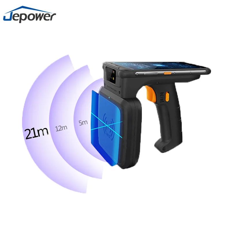Jepower 5.45-Inch Android PDA UHF RFID Reader Scanner 4G Handheld Industrial CPU Detection Device 1-21 Meter Range CPU Stock
Jepower 5.45-Inch Android PDA UHF RFID Reader Scanner 4G Handheld Industrial CPU Detection Device 1-21 Meter Range CPU Stock