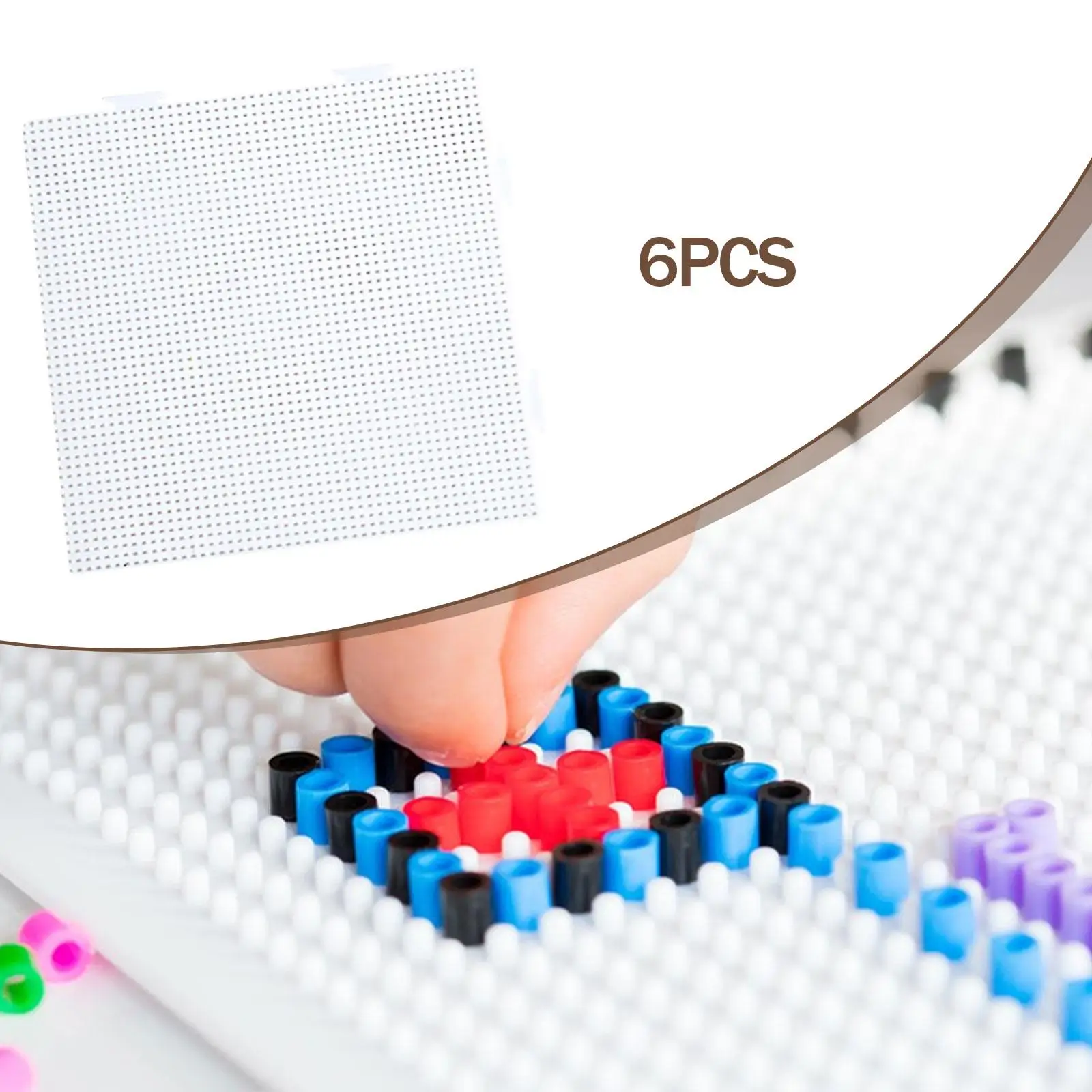 6Pcs Fuse Beads Pegboards High Temperature Resistant Sturdy Lightweight Art Ironing Paper Fuse Beads Boards Peg Boards DIY Craft
6Pcs Fuse Beads Pegboards High Temperature Resistant Sturdy Lightweight Art Ironing Paper Fuse Beads Boards Peg Boards DIY Craft