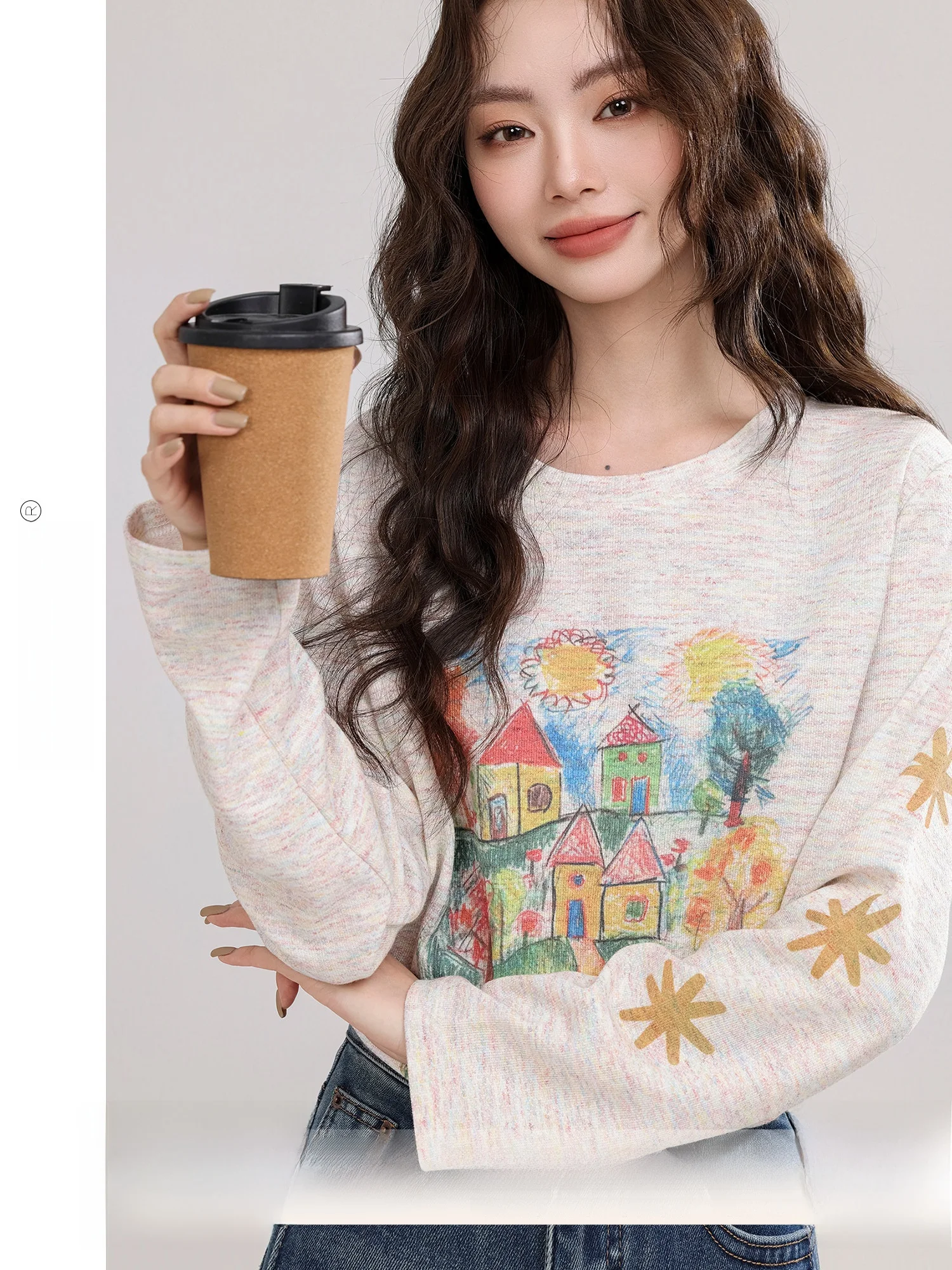 Ретро-футболка с длинным рукавом, расписная вручную, женская, осень 2025, новинка, удобная, дышащая, из полиэстера...
Ретро-футболка с длинным рукавом, расписная вручную, женская, осень 2025, новинка, удобная, дышащая, из полиэстера...