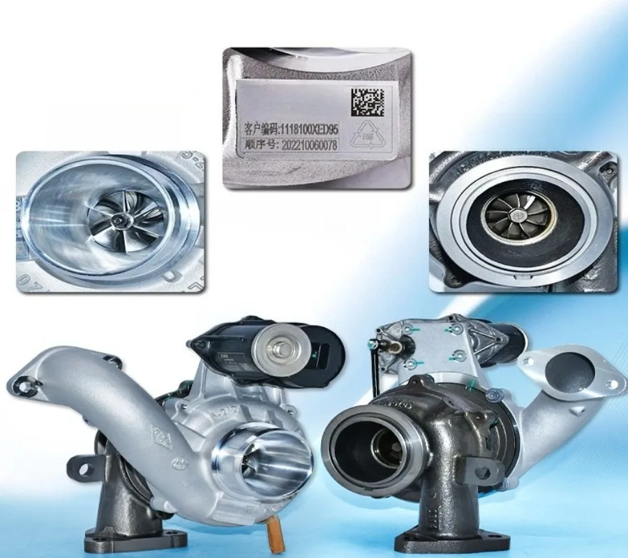 For Great Wall Wingle 7 2.0L GW4D20M engine 1118100XED95 turbocharger 120KW ELT09 turbocharger diesel 1118100-XED95 turbo
For Great Wall Wingle 7 2.0L GW4D20M engine 1118100XED95 turbocharger 120KW ELT09 turbocharger diesel 1118100-XED95 turbo