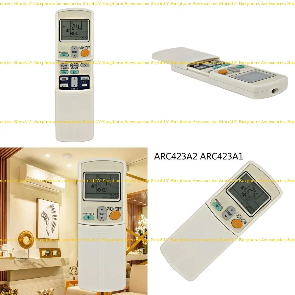 462E Universal Air Conditioner Remote Control Temperature Controller for ARC423A2
462E Universal Air Conditioner Remote Control Temperature Controller for ARC423A2