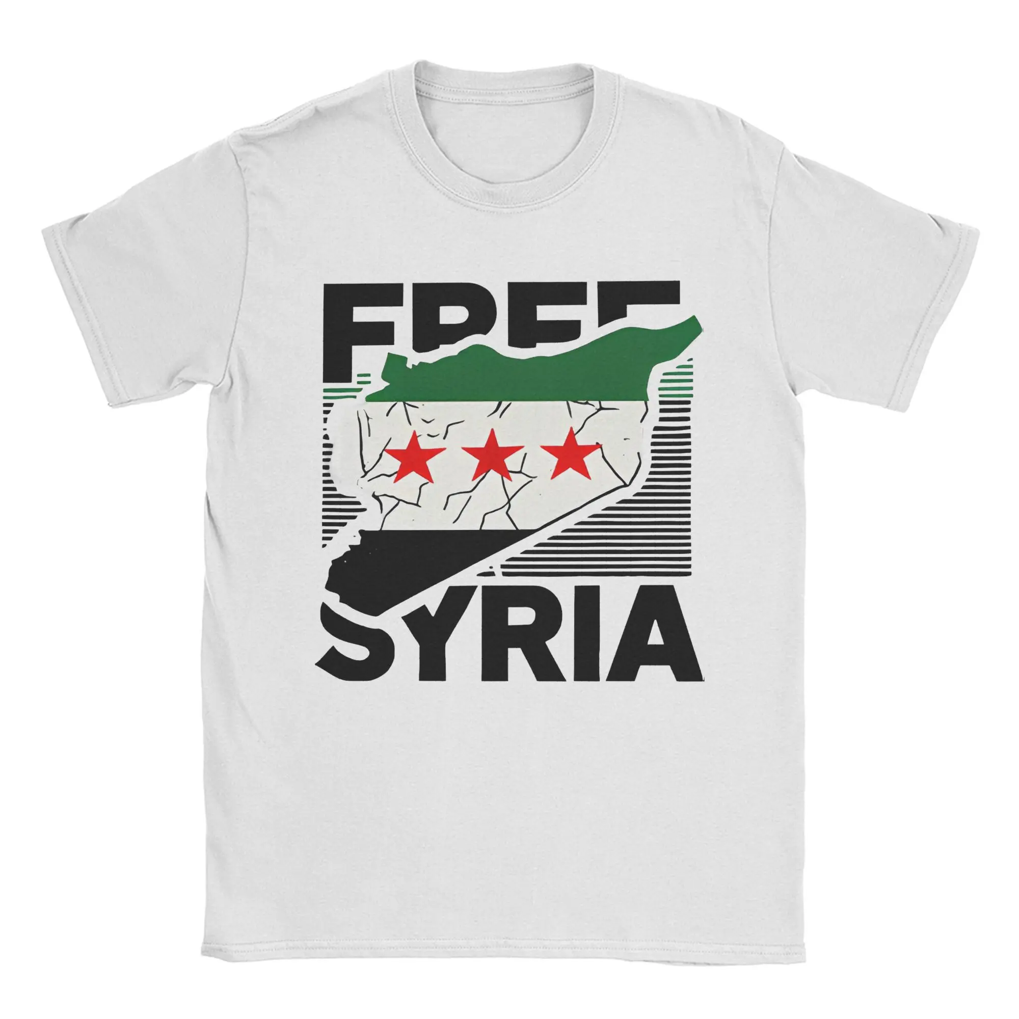 Aesthetic Syria Syrian Flag T Shirt For Men Women Cotton Short Sleeve Round Neck Summer Clothes
Aesthetic Syria Syrian Flag T Shirt For Men Women Cotton Short Sleeve Round Neck Summer Clothes