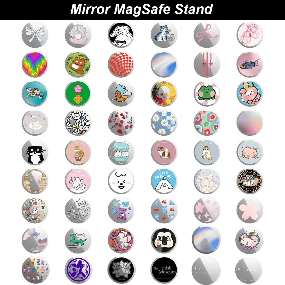 Mirror Magnetic Folding Phone Stand for IPhone 12 13 14 15 16 Pro Max Holder Mount Support for S25 Ultra
Mirror Magnetic Folding Phone Stand for IPhone 12 13 14 15 16 Pro Max Holder Mount Support for S25 Ultra