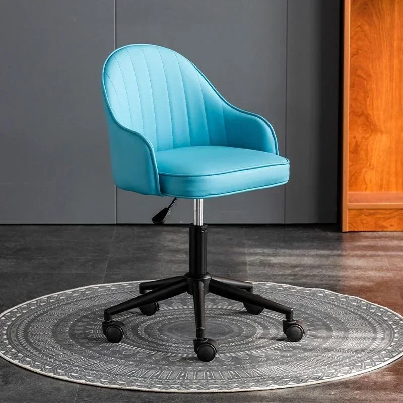 Nordic Home Computer Chairs Modern Office Furniture Comfortable Leather Desk Chair Lift Swivel Chair Soft Backrest Office Chair
Nordic Home Computer Chairs Modern Office Furniture Comfortable Leather Desk Chair Lift Swivel Chair Soft Backrest Office Chair