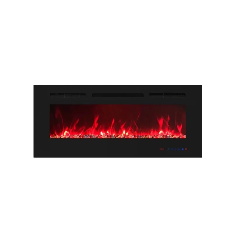 High Quality Media 42R Inch Electric Fireplace Heater 13 LED Colors 1500W Power Recessed and Wall Mounted Modern Black
High Quality Media 42R Inch Electric Fireplace Heater 13 LED Colors 1500W Power Recessed and Wall Mounted Modern Black