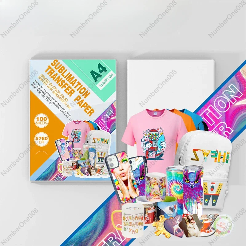 Heat transfer clothes paper Digital printing heat transfer paper, porcelain plate baking cup paper
Heat transfer clothes paper Digital printing heat transfer paper, porcelain plate baking cup paper