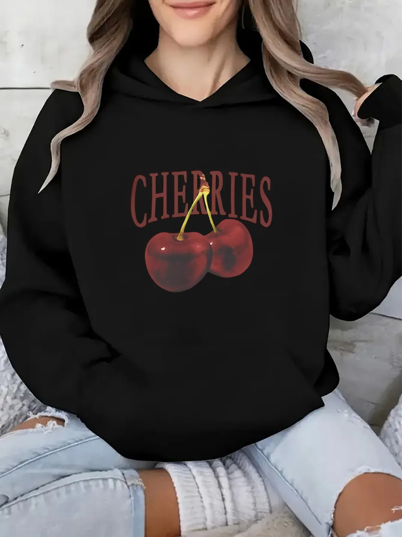 Cherry Graphic Printing Autumn and Winter Pure Cotton Men's and Women's Hoodies Casual Outdoor Street Sports Training Brand
Cherry Graphic Printing Autumn and Winter Pure Cotton Men's and Women's Hoodies Casual Outdoor Street Sports Training Brand