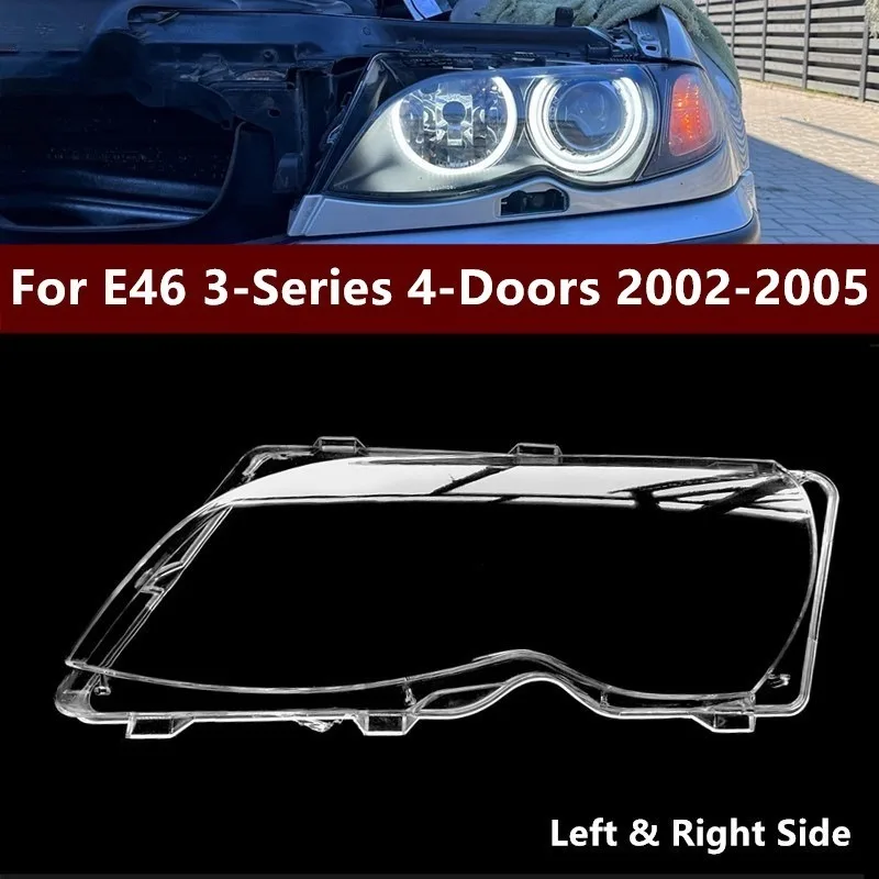 Car Headlight Lens Glass Lampcover Cover Lampshade Headlamp Shell For BMW 3 Series E46 318i 320i 325i 4 Doors Sedan 2002-2004
Car Headlight Lens Glass Lampcover Cover Lampshade Headlamp Shell For BMW 3 Series E46 318i 320i 325i 4 Doors Sedan 2002-2004