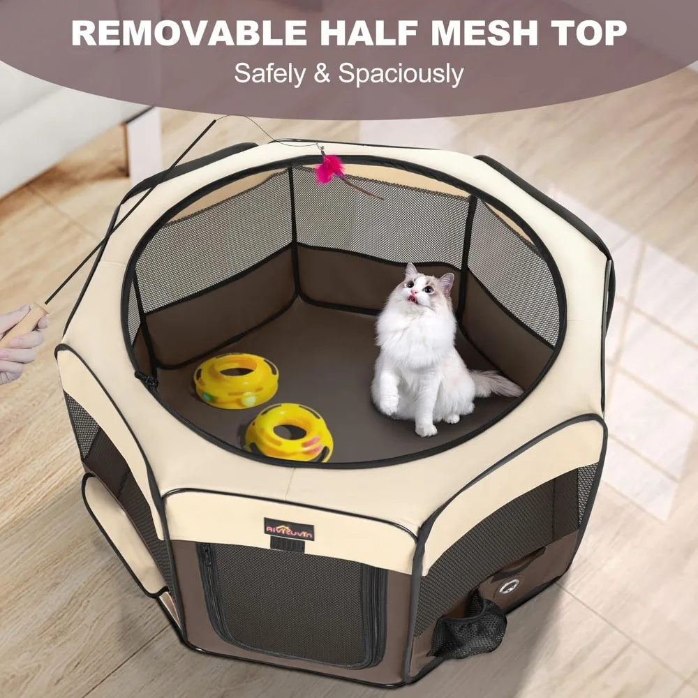 Dog Playpen Foldable Waterproof Pet Play Pens for Cat, Puppies, Rabbits, Chickens, Durable Portable Pet Tent
Dog Playpen Foldable Waterproof Pet Play Pens for Cat, Puppies, Rabbits, Chickens, Durable Portable Pet Tent