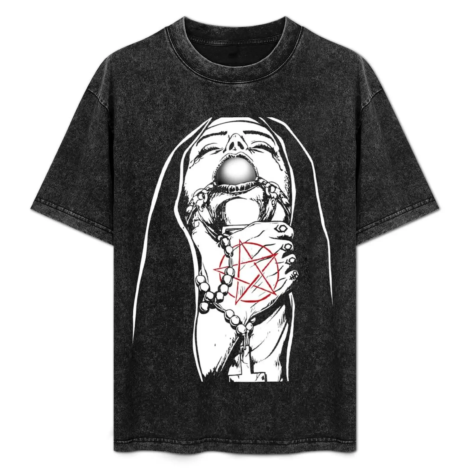 Nun Satan T-Shirt Festival Casual Short Sleeve
Nun Satan T-Shirt Festival Casual Short Sleeve