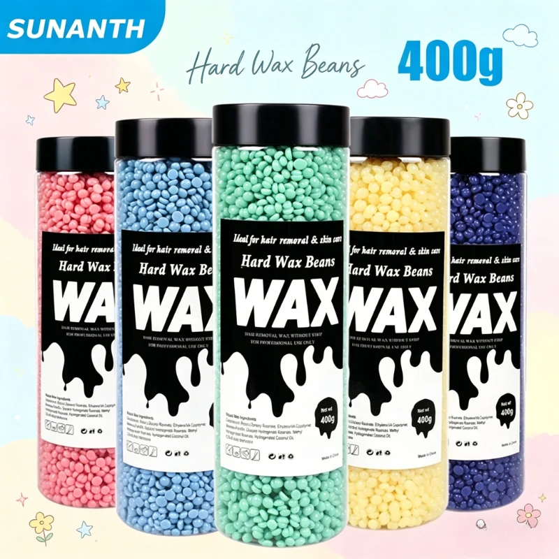 2026 400g Hard Wax Beads, No Strips Needed! Painless Hot Film Wax for Hair Removal, DIY Epilator Waxing for Bikini Face Body
2026 400g Hard Wax Beads, No Strips Needed! Painless Hot Film Wax for Hair Removal, DIY Epilator Waxing for Bikini Face Body