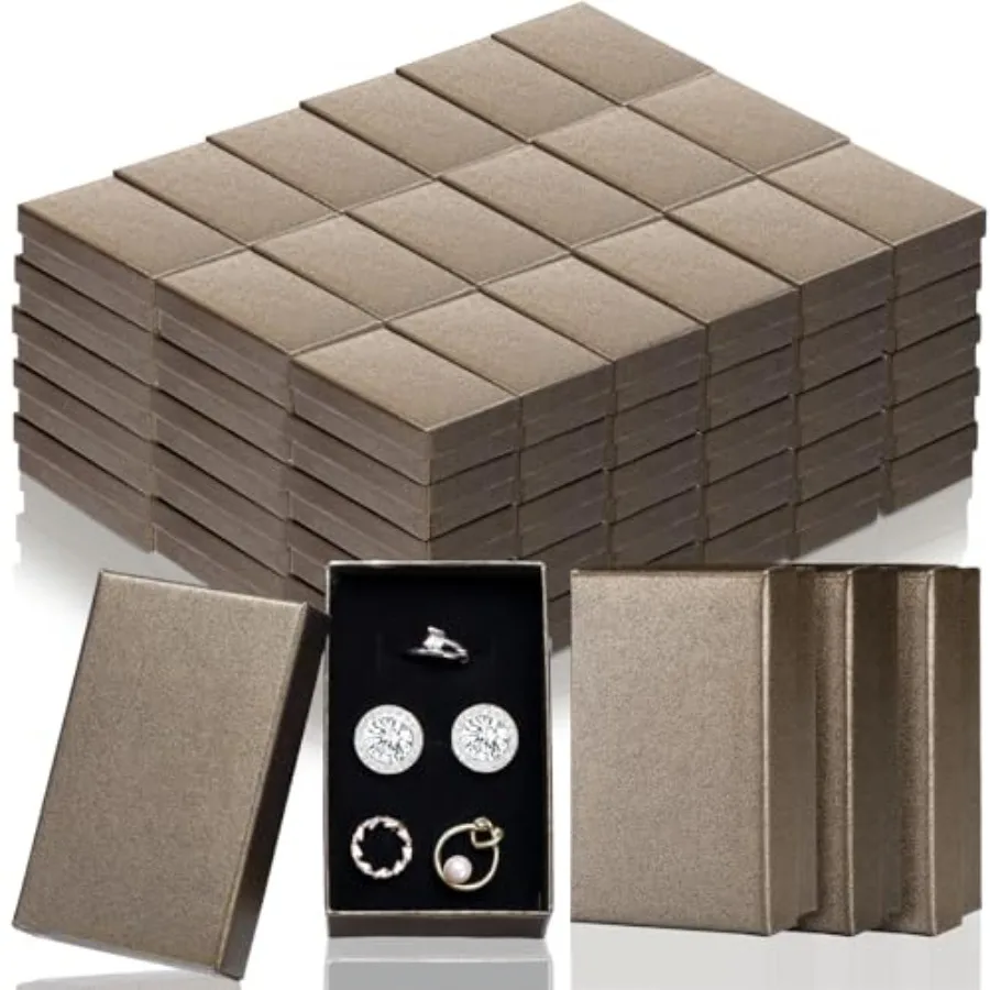 100 шт. рождественские подарочные коробки для ювелирных изделий, оптовые крафт-картонные коробки для ювелирных изделий для ожерелья, серег, браслета, посылка для хранения
100 шт. рождественские подарочные коробки для ювелирных изделий, оптовые крафт-картонные коробки для ювелирных изделий для ожерелья, серег, браслета, посылка для хранения