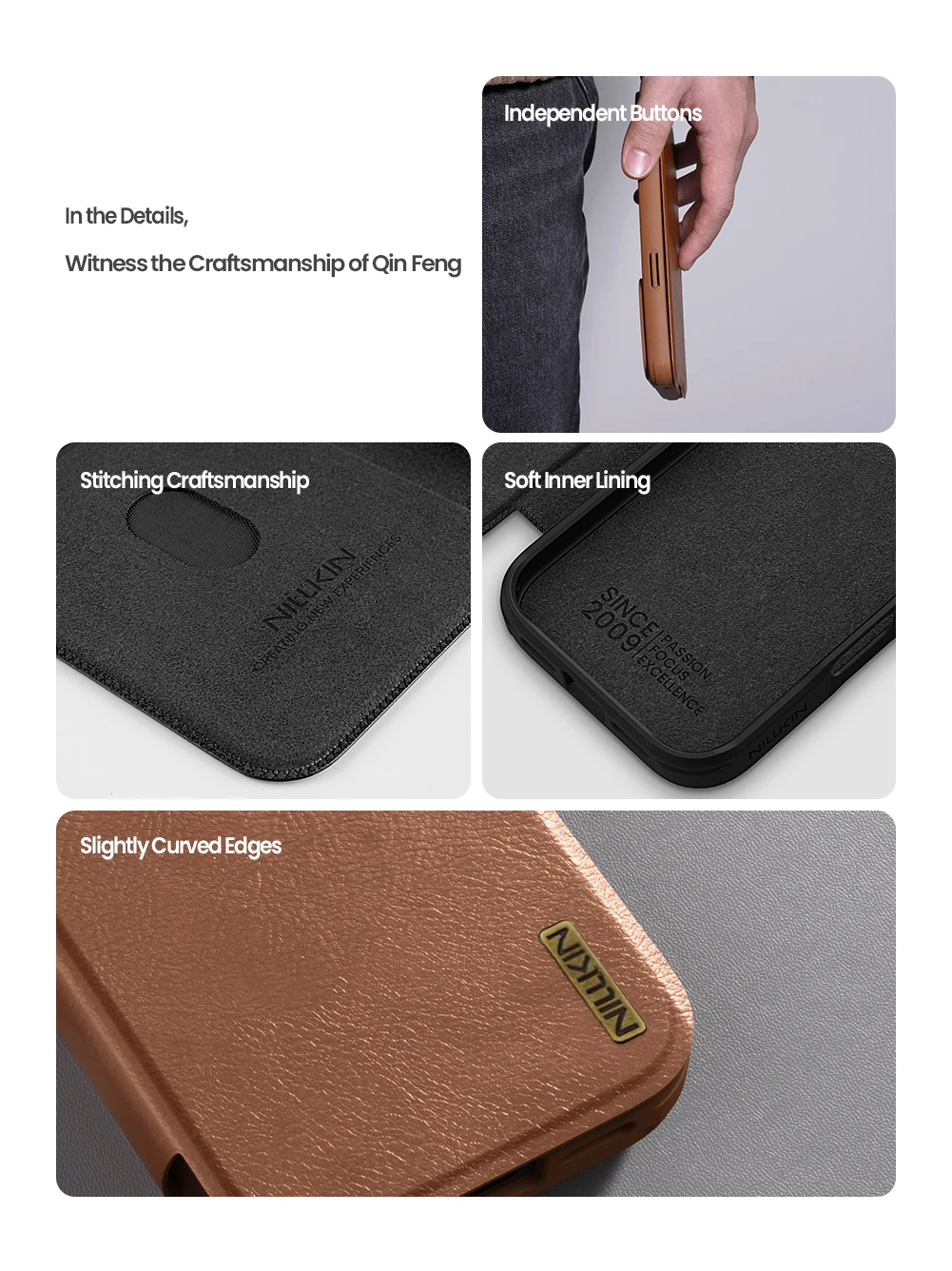 Nillkin для iPhone 17 Pro Max/17 Air Case Qin Pro Кожаный чехол с слотом для карт Полная защита Чехол для телефона для iPhone 17
Nillkin для iPhone 17 Pro Max/17 Air Case Qin Pro Кожаный чехол с слотом для карт Полная защита Чехол для телефона для iPhone 17