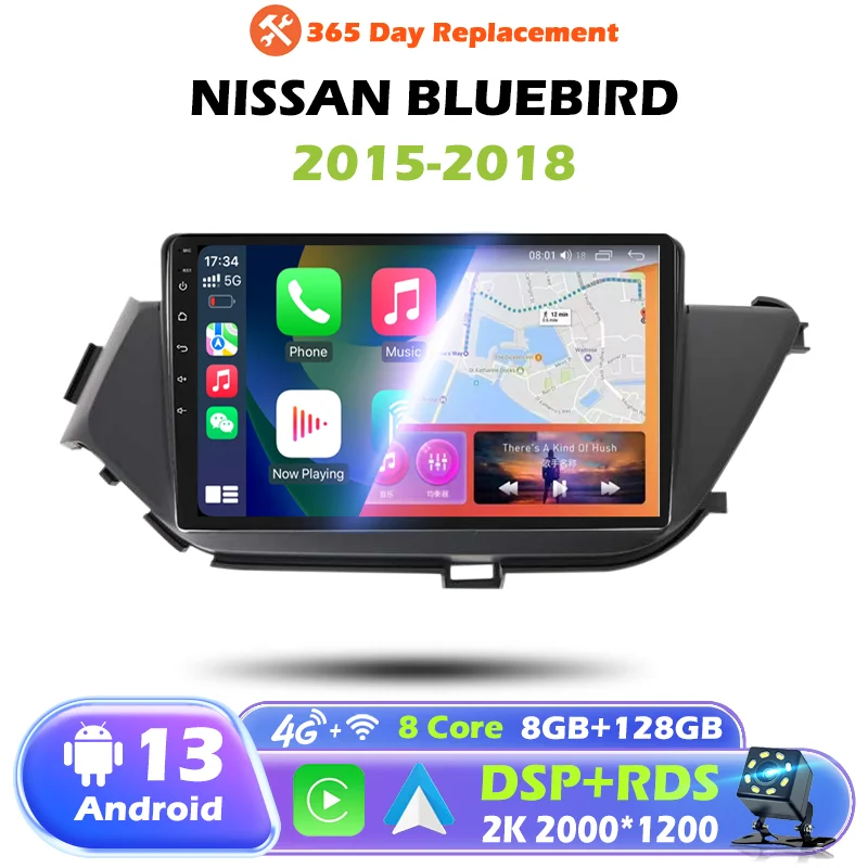 Автомобильная стереосистема Android 12, 10,1 дюйма для NISSAN BLUEBIRD 2015-2018 с левым рулем и GPS DSP, беспроводная CarPlay Android Auto 4G LTE, быстрая восьмиядерная система
Автомобильная стереосистема Android 12, 10,1 дюйма для NISSAN BLUEBIRD 2015-2018 с левым рулем и GPS DSP, беспроводная CarPlay Android Auto 4G LTE, быстрая восьмиядерная система