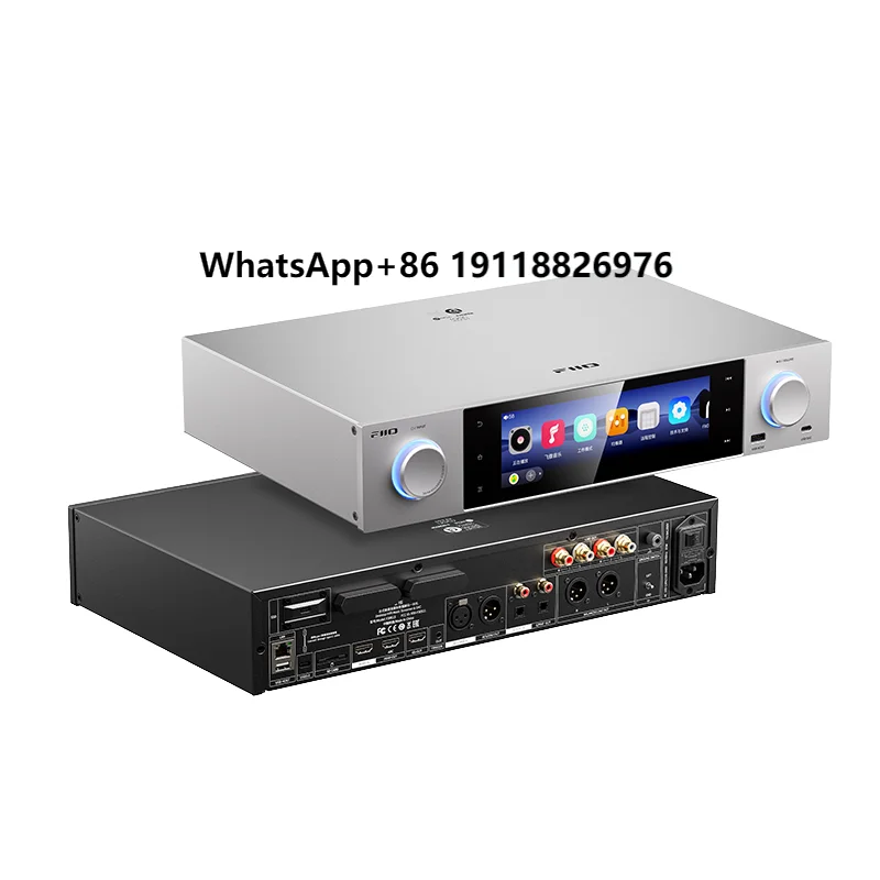 FiiO S15 Desktop Bluetooth Music Player Digital Turntable High-Definition FiiO Digital Playback DSD Decoding All-In-One Machine
FiiO S15 Desktop Bluetooth Music Player Digital Turntable High-Definition FiiO Digital Playback DSD Decoding All-In-One Machine