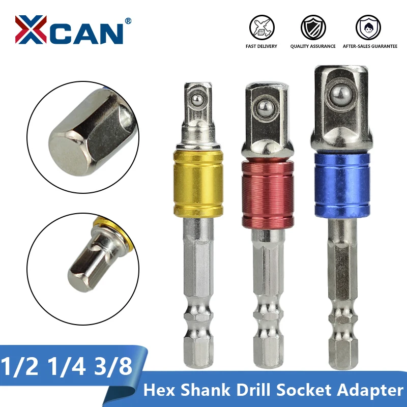 Адаптер для дрели XCAN, удлинитель-переходник с шестигранным хвостовиком, 1/4 дюйма, 3/8 дюйма, 1/2 дюйма, ключ редуктора
Адаптер для дрели XCAN, удлинитель-переходник с шестигранным хвостовиком, 1/4 дюйма, 3/8 дюйма, 1/2 дюйма, ключ редуктора