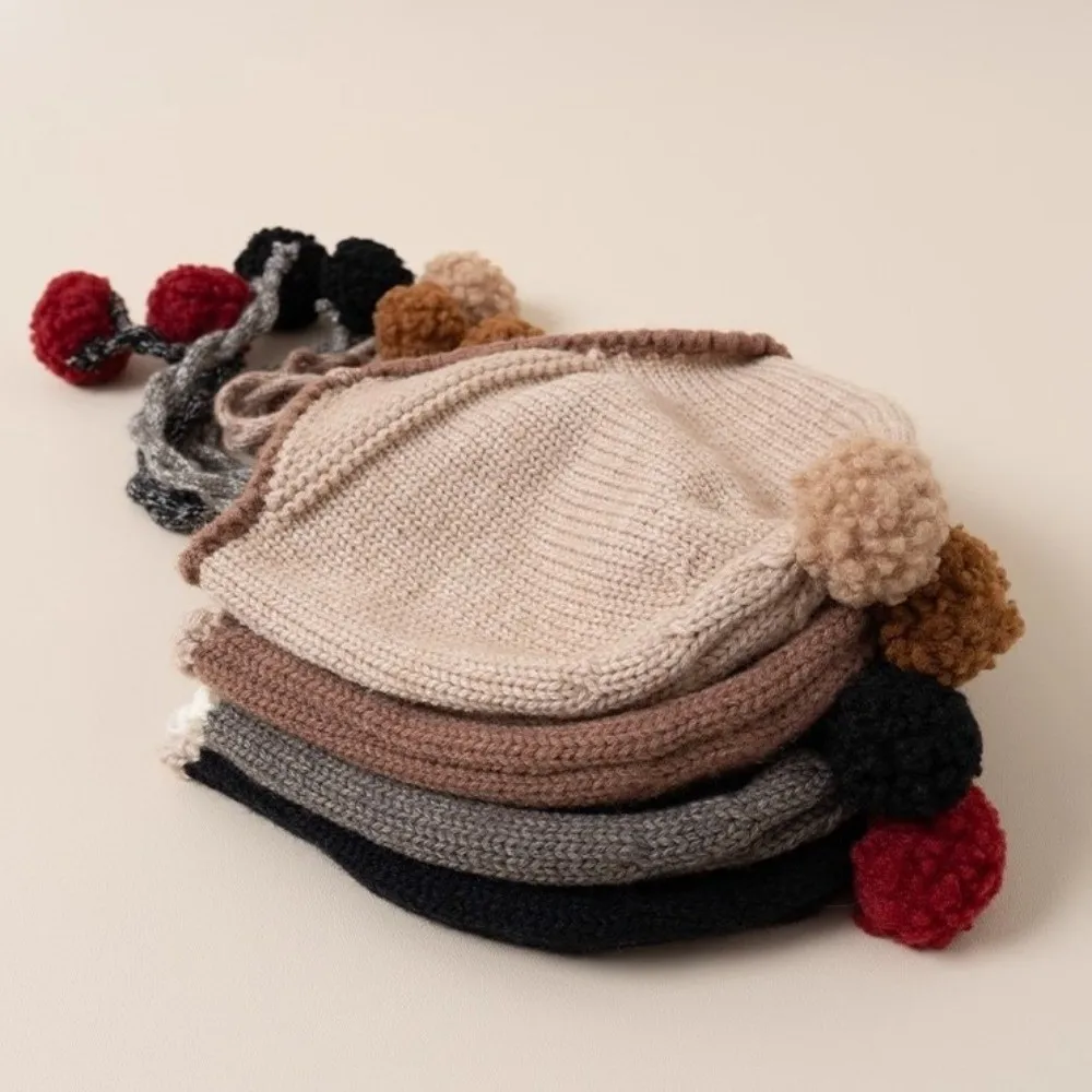New Knitted Pullover Cap Windproof Warm Beanie Hat Coldproof Pompom Ear Protection Hat Autumn and Winter
New Knitted Pullover Cap Windproof Warm Beanie Hat Coldproof Pompom Ear Protection Hat Autumn and Winter