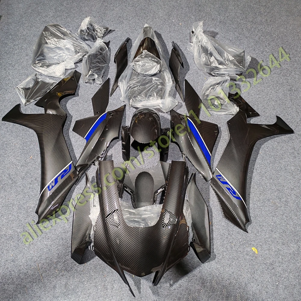 Carbon Fibre Fairings for Yamaha YZF R1 2024 2025 ABS Injection Body Set Motorcycle Fairing Plastic Kit YZFR1 24 25
Carbon Fibre Fairings for Yamaha YZF R1 2024 2025 ABS Injection Body Set Motorcycle Fairing Plastic Kit YZFR1 24 25