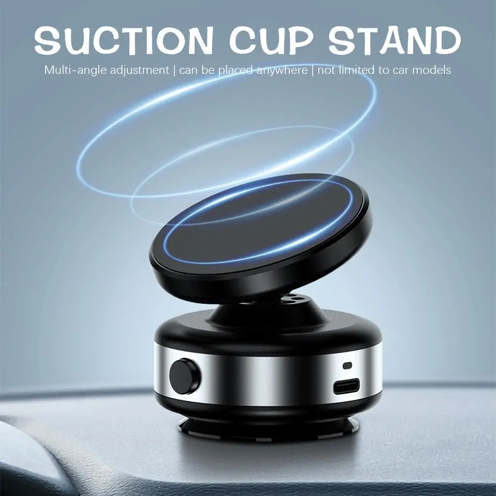 Car Magnetic Vacuum Adsorption Bracket 360 Degree Rotating Aluminum Alloy Mobile Phone Holder for 4.7 inch Or Above Smartphones
Car Magnetic Vacuum Adsorption Bracket 360 Degree Rotating Aluminum Alloy Mobile Phone Holder for 4.7 inch Or Above Smartphones