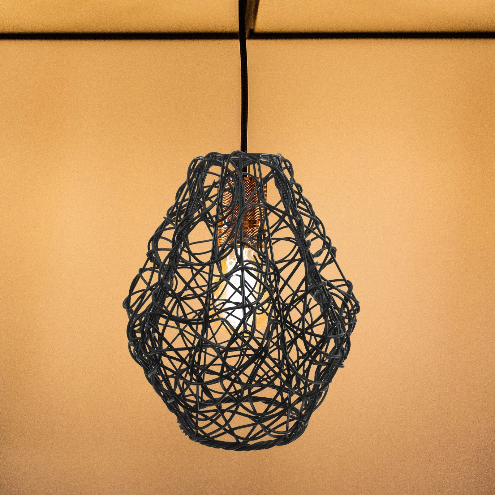 Cage Lampshade Pendant Light Vintage Lamp Holder Hanging Fixture Farmhouse Bedroom Dining Room Decor Rustic Ceiling Shade
Cage Lampshade Pendant Light Vintage Lamp Holder Hanging Fixture Farmhouse Bedroom Dining Room Decor Rustic Ceiling Shade