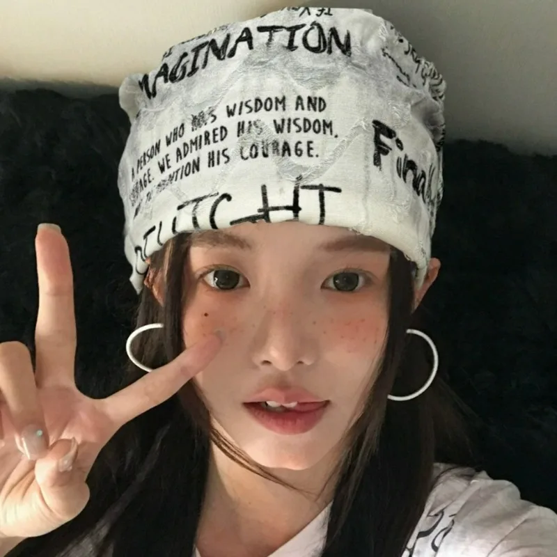 Trendy Hip Hop Beanies Hats for Men Women Cotton Letter Spring Summer Fashion Punk Skullies Streetwear Bonnet Loose Style Hats
Trendy Hip Hop Beanies Hats for Men Women Cotton Letter Spring Summer Fashion Punk Skullies Streetwear Bonnet Loose Style Hats