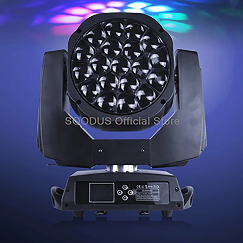 19-beam Wash Light RDM DMXS12 RGBW Strobe Stage Light Sound Activated Moving Head Par Spotlights for Wedding DJ Party Lighting
19-beam Wash Light RDM DMXS12 RGBW Strobe Stage Light Sound Activated Moving Head Par Spotlights for Wedding DJ Party Lighting