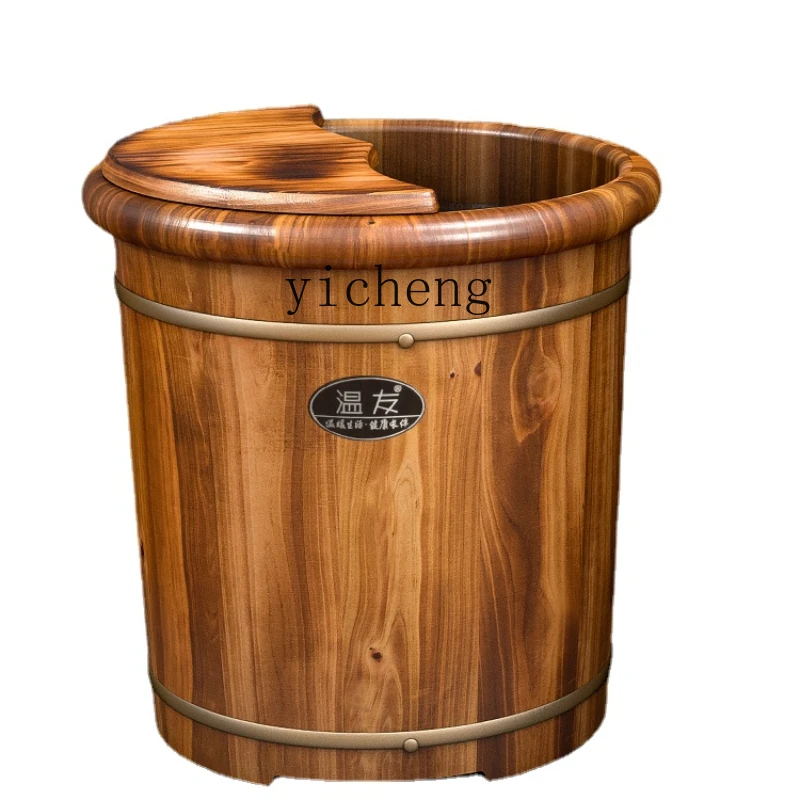 XL Quality Feet Bathing Tub over Solid Wood Foot Barrel Insulation Wooden Barrel Wash Foot Basin Foot Bath Cabinet
XL Quality Feet Bathing Tub over Solid Wood Foot Barrel Insulation Wooden Barrel Wash Foot Basin Foot Bath Cabinet