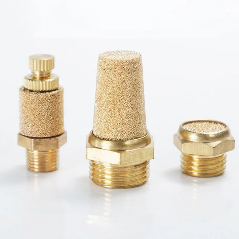 Brass Pneumatic Exhaust Muffler M5 1/8 1/4 3/8 1/2 3/4 BSP Male Thread Silencer For Air Noise Adjustable Long Short BSL SLM SLL
Brass Pneumatic Exhaust Muffler M5 1/8 1/4 3/8 1/2 3/4 BSP Male Thread Silencer For Air Noise Adjustable Long Short BSL SLM SLL
