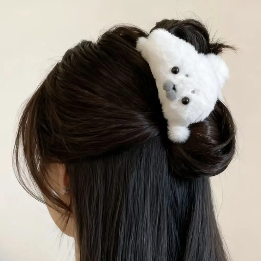 Fashion Animals Little Seal Hair Claw Cute White Plush Hair Clip Headdress Hairpin Large Shark Clip Female
Fashion Animals Little Seal Hair Claw Cute White Plush Hair Clip Headdress Hairpin Large Shark Clip Female