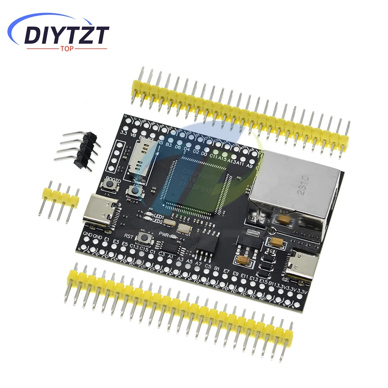 CH32V307VCT6 Development Board RISC-V Core Support RT-Thread Onboard 32-bit RISCV Controllers Support RT-Threads For Arduino
CH32V307VCT6 Development Board RISC-V Core Support RT-Thread Onboard 32-bit RISCV Controllers Support RT-Threads For Arduino