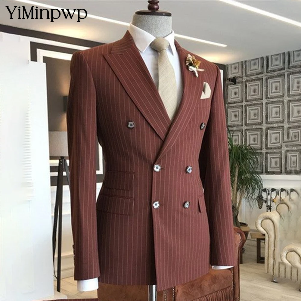 Premium Pinstripe Men's Suit 2Pcs Set Office Formal Business Male Clothing Bespoke Wedding Vintage Suit UK Sets Jacket+Pants
Premium Pinstripe Men's Suit 2Pcs Set Office Formal Business Male Clothing Bespoke Wedding Vintage Suit UK Sets Jacket+Pants