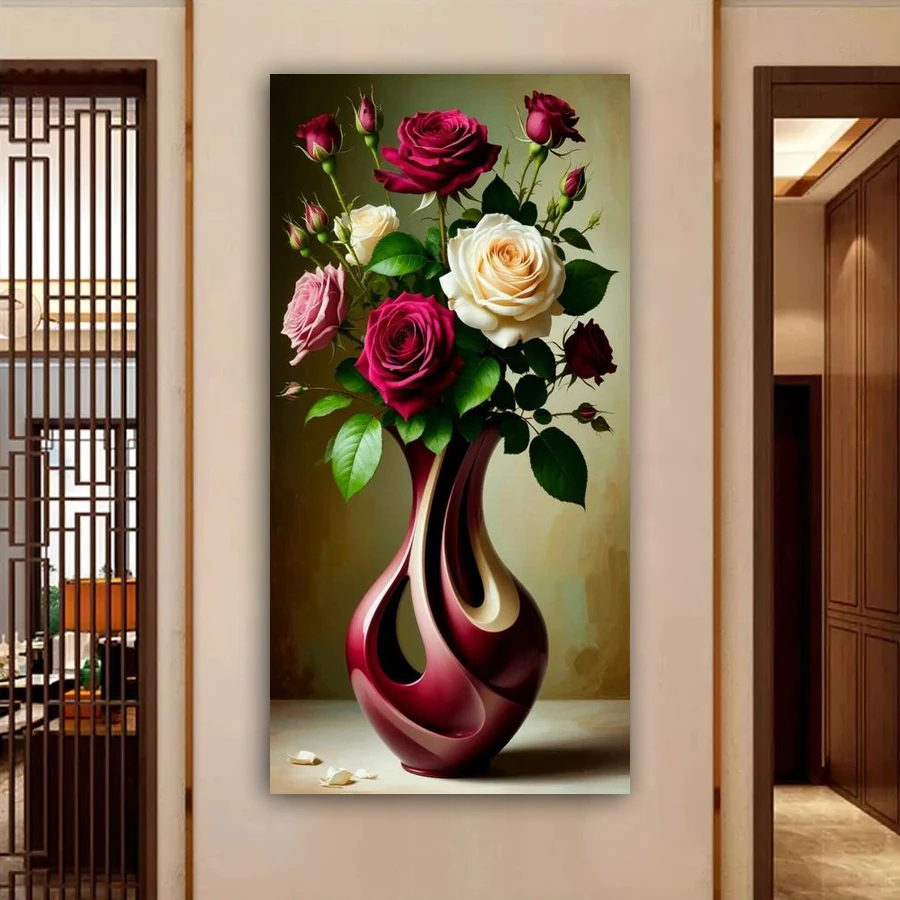 Still Life Colorful Flower Vase Picture Large Diy Diamond Painting Abstract Art Full Square Round Drill Mosaic Embroidery Kits
Still Life Colorful Flower Vase Picture Large Diy Diamond Painting Abstract Art Full Square Round Drill Mosaic Embroidery Kits