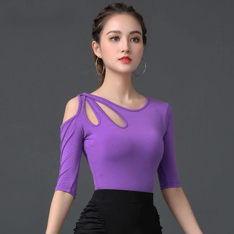 Latin Dance Top National Standard Social Dance Training Clothes Practice Female Adult Modern Dance Clothes
Latin Dance Top National Standard Social Dance Training Clothes Practice Female Adult Modern Dance Clothes
