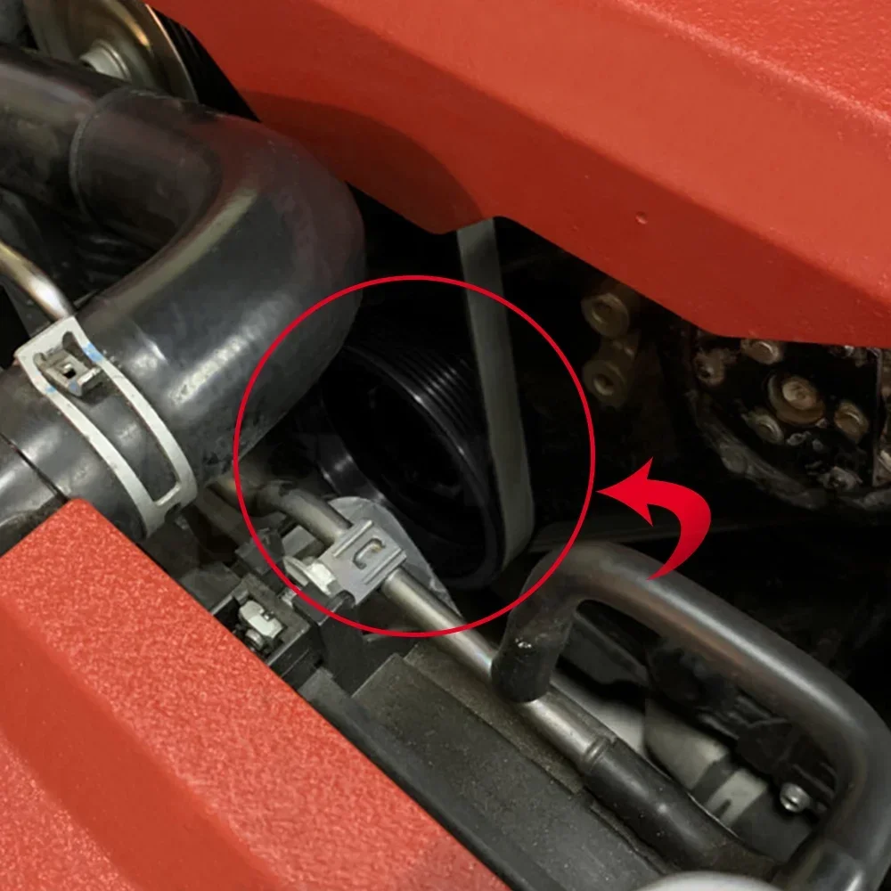 Red Black Billet Aluminum Lightweight Crank Pulley For Subaru Impreza WRX STI
Red Black Billet Aluminum Lightweight Crank Pulley For Subaru Impreza WRX STI