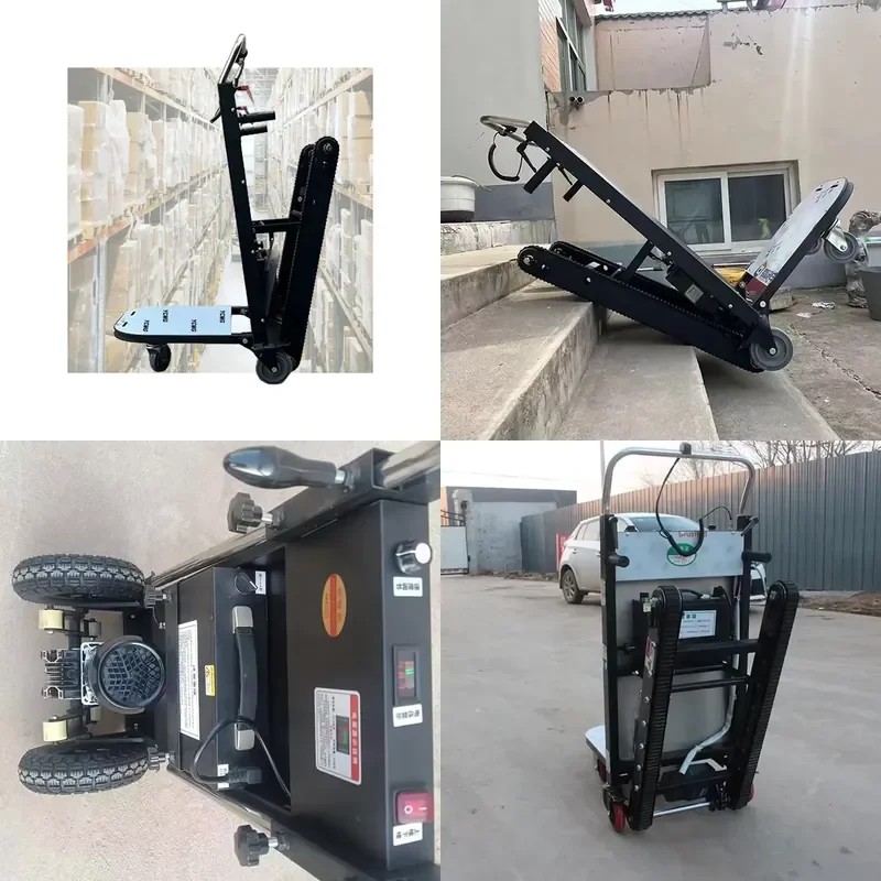 Electric Lifter Hand Truck for Stair Climbing Luggage Trolley Crawler Stair Climber for Manual and Electric Operation
Electric Lifter Hand Truck for Stair Climbing Luggage Trolley Crawler Stair Climber for Manual and Electric Operation