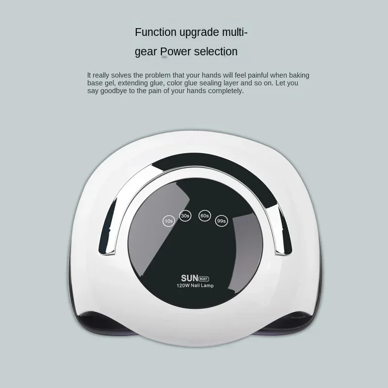 Intelligent Induction Nail Polish Phototherapy Tool, 120W Phototherapy Machine, Plastic Hot Lamp, Phototherapy Heating Lamp, Dry
Intelligent Induction Nail Polish Phototherapy Tool, 120W Phototherapy Machine, Plastic Hot Lamp, Phototherapy Heating Lamp, Dry