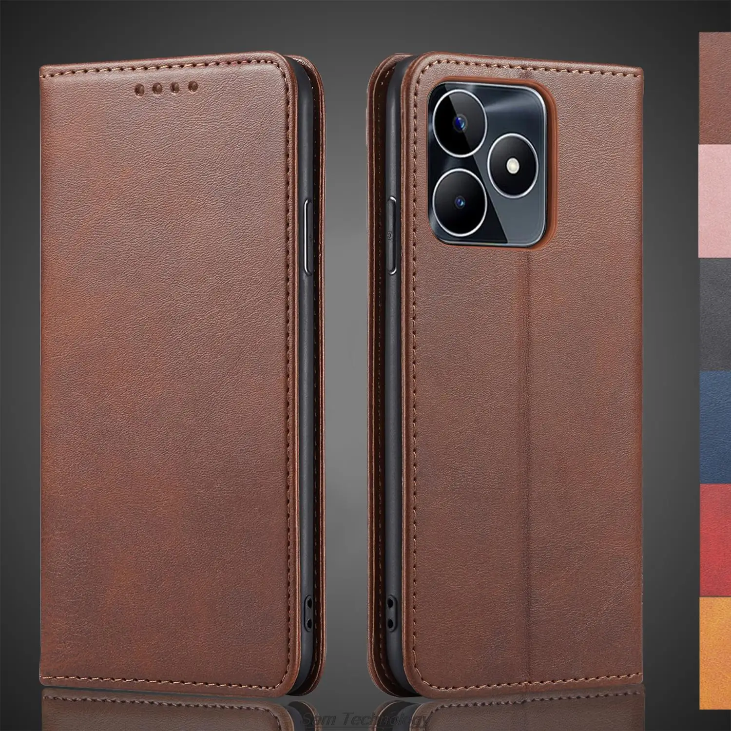 Кожаный чехол с магнитным притяжением для OPPO Realme C53, кобура с откидной крышкой, чехол-кошелек, сумки для телефона, Fundas Coque
Кожаный чехол с магнитным притяжением для OPPO Realme C53, кобура с откидной крышкой, чехол-кошелек, сумки для телефона, Fundas Coque