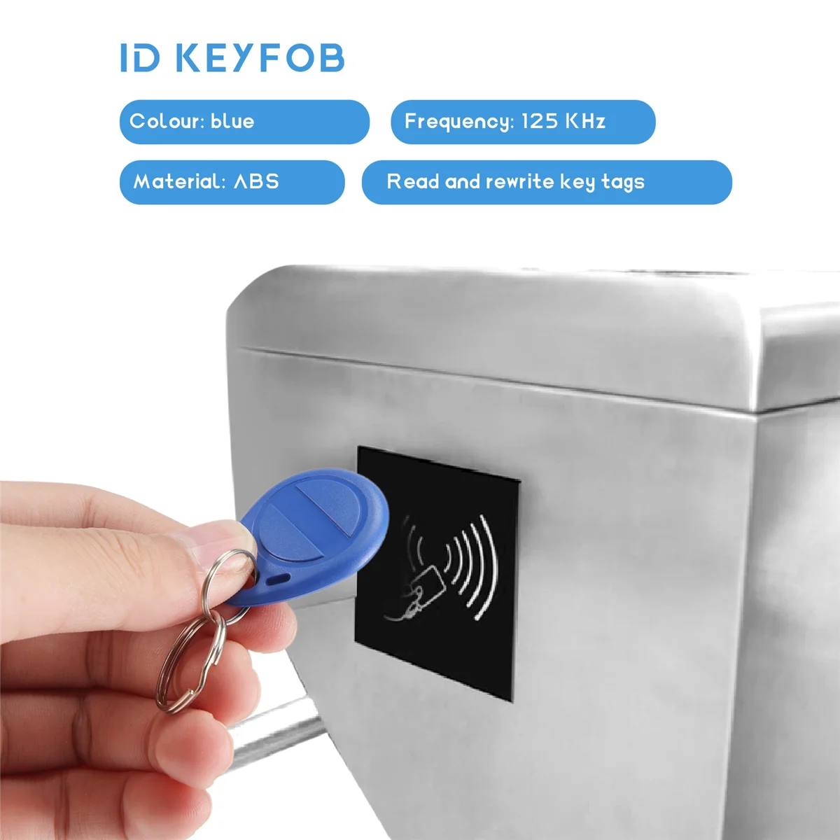 B24A 50 PCS Writable 125KHz RFID Key Fob Proximity ID Card Token Tag Rewritable T5577 Universal
B24A 50 PCS Writable 125KHz RFID Key Fob Proximity ID Card Token Tag Rewritable T5577 Universal