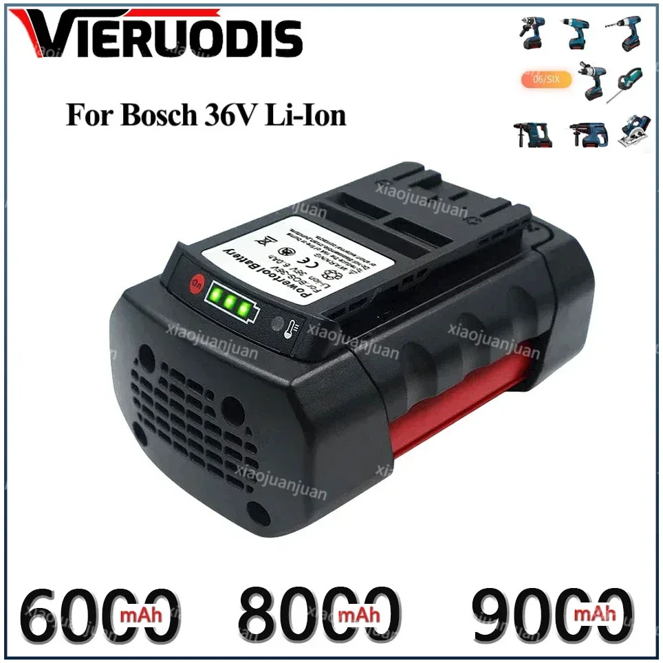 For Bosch 36V battery 6000mAh 8000mAh 9000mAh BAT4030 BAT4040 BAT4050 BTA4060 Li-Ion Battery
For Bosch 36V battery 6000mAh 8000mAh 9000mAh BAT4030 BAT4040 BAT4050 BTA4060 Li-Ion Battery