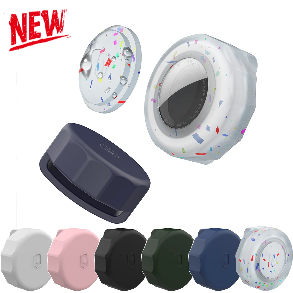 1/2 шт. водонепроницаемый силиконовый защитный чехол для Apple AirTag, держатель для ошейников собак и кошек, аксессуар для трекера, предотвращающий потерю
1/2 шт. водонепроницаемый силиконовый защитный чехол для Apple AirTag, держатель для ошейников собак и кошек, аксессуар для трекера, предотвращающий потерю