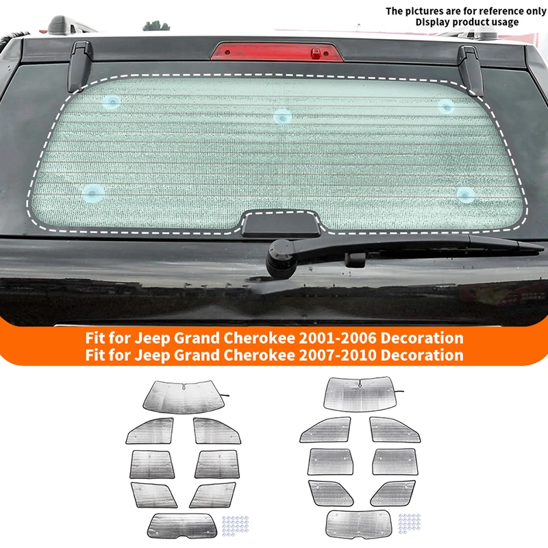 SHINEKA Car Front Window Sunshade UV Protection Shade Sun Protector Windshield Visor Cover for Jeep Grand Cherokee Accessories
SHINEKA Car Front Window Sunshade UV Protection Shade Sun Protector Windshield Visor Cover for Jeep Grand Cherokee Accessories