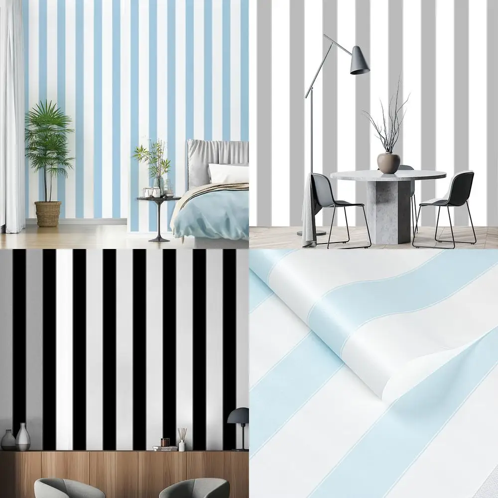Современные простые обои в сине-белую полоску для гостиной, спальни, прихожей, детской комнаты, средиземноморской нетканой стены
Современные простые обои в сине-белую полоску для гостиной, спальни, прихожей, детской комнаты, средиземноморской нетканой стены